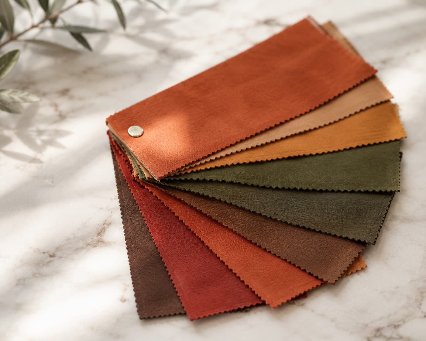 Personal colour swatch wallet